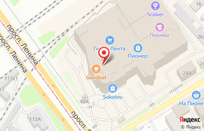 Аттракцион гироскутеров на карте