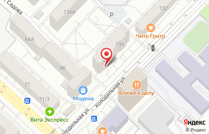 Фирменный магазин Велес в Тюмени на карте
