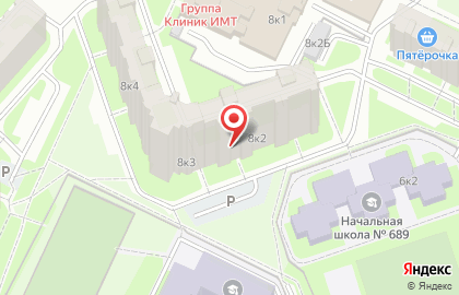 Салон красоты Лия на проспекте Пятилеток на карте