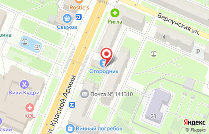 Кондитерский магазин в Москве на карте