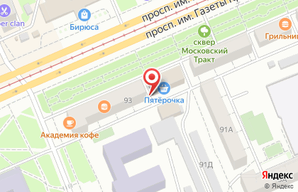 Магия массажа в Кировском районе на карте