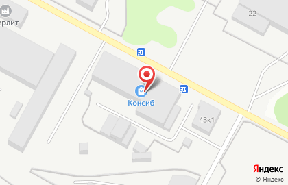 Группа компаний Консиб в Нижнем Новгороде на карте