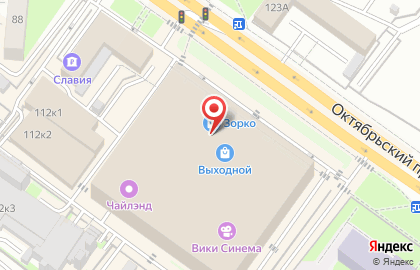 Ювелирный магазин Красно Золото на Октябрьском проспекте на карте