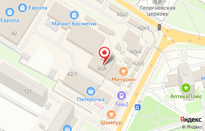 Банкомат Газпромбанк в Володарском районе на карте