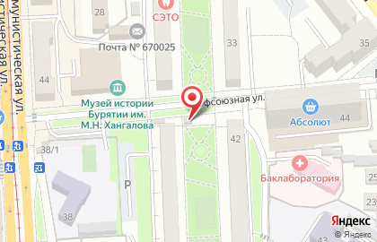 Магазин овощей и фруктов на Профсоюзной улице на карте
