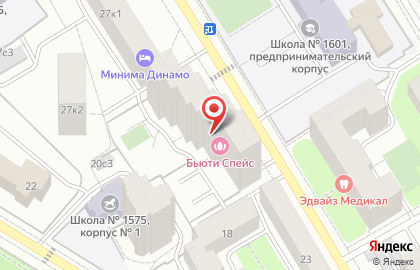 Шахматная школа EduChess на Петровском Парке на карте