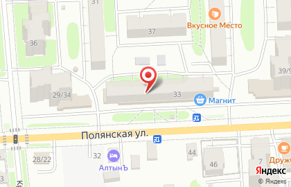 Магазин Экономъ на Полянской улице на карте