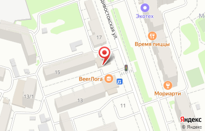 Алкогольный бутик Тантана-Башспирт на Владивостокской улице на карте