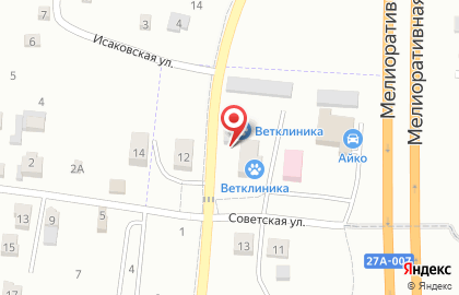 Областная станция по борьбе с болезнями животных в Калининграде на карте