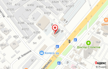 Аккумуляторный центр Аккумыч в Краснооктябрьском районе на карте