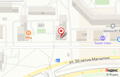 Автошкола Металлург в Орджоникидзевском районе на карте