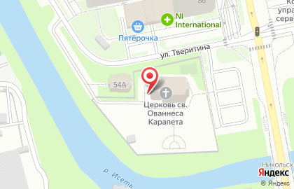 Церковь Святого Карапета на карте