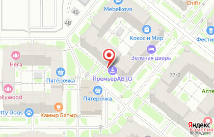 Автошкола ПремьерАВТО в Ново-Савиновском районе на карте