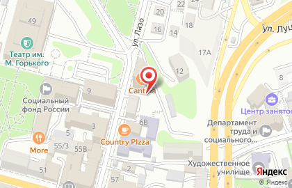 Салон красоты Камея в Ленинском районе на карте