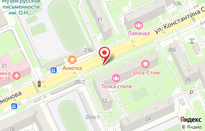 Точка красоты в Дзержинском районе на карте