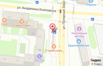 Магазин Рыбный в Мурманске на карте