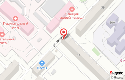 Зооцентр ЗООмагия на улице Немцова на карте