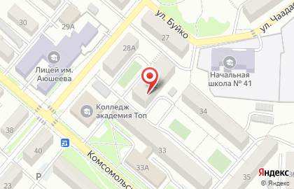 Мастерская в Железнодорожном районе на карте
