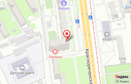 Салон кухни KUCHENBERG на Краснореченской улице на карте