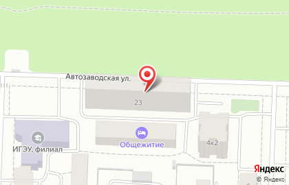 Торгово-сервисная компания ЯрАвтотехцентр на Автозаводской улице на карте