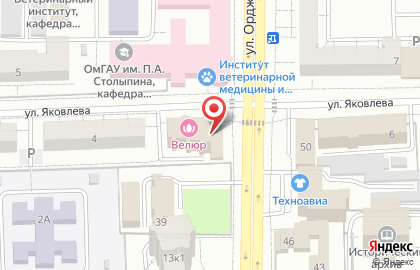 Торговый Дизайн на улице Орджоникидзе на карте