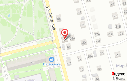 Автосервис в Барнауле на карте