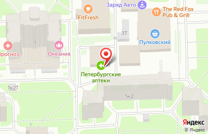 Петербургские аптеки в Санкт-Петербурге на карте