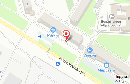 Дом книги в Ханты-Мансийске на карте