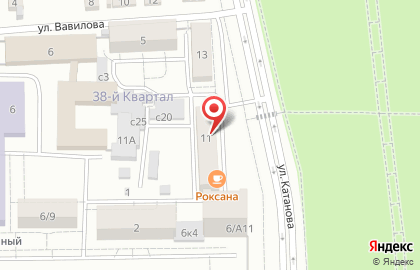 Магазин продуктов Обкомовский на карте