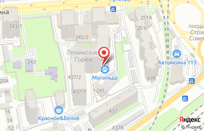 Зоомагазин Белая акула в Ростове-на-Дону на карте