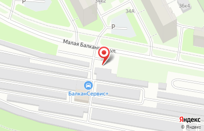 Автостоянка По-5 на карте