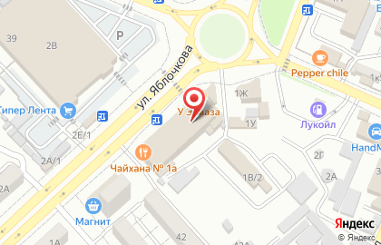 Банкомат ФКБ Петрокоммерц на улице Яблочкова на карте