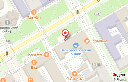 Крафтовый бар Ontap в Василеостровском районе на карте