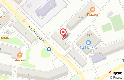 Продуктовый магазин Аяврик, продуктовый магазин на улице Чапаева на карте