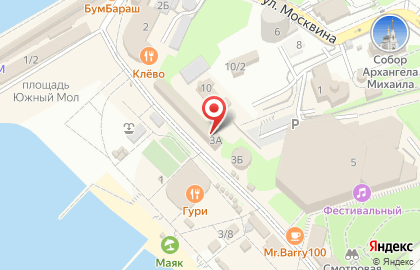 Магазин ювелирных изделий Люкс Серебро в Центральном районе на карте