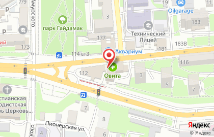 Салон красоты Марина на Светланской улице на карте