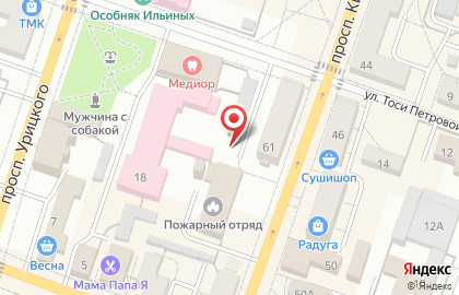 Отдел Государственного Пожарного Надзора Лужского Района на карте