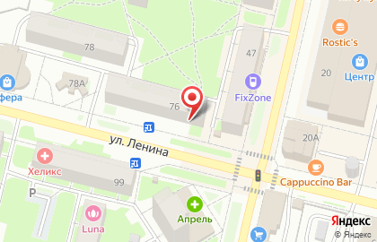 Пекарня Хлеббери на улице Ленина на карте