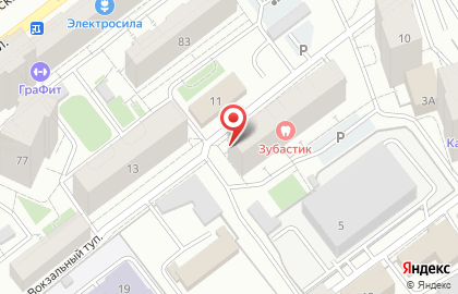 Продуктовый магазин Миллениум в Ново-Вокзальном тупике на карте