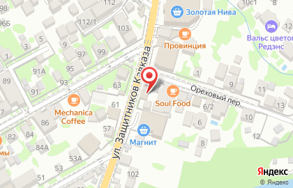 Торгово-сервисная компания iDevice на улице Защитников Кавказа на карте