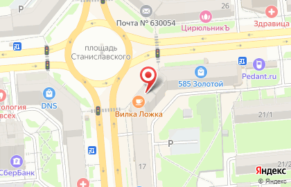  Ортопедический салон ОРТЕКА Площадь Маркса на карте