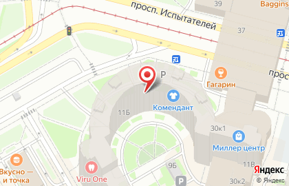 Кредит Европа банк в Санкт-Петербурге на карте