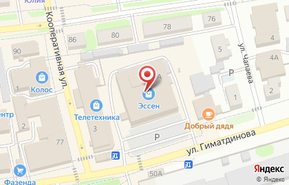 Магазин Много мебели на ​улице Гиматдинова на карте