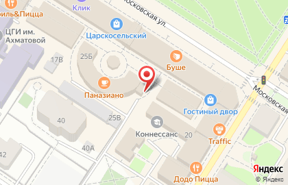 Киоск свежей выпечки в Красносельском районе на карте