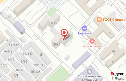 Общежитие в Волгограде на карте