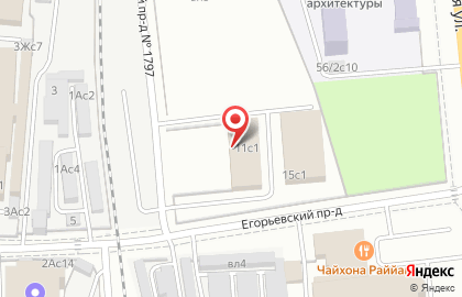 Пункт техосмотра Авто-Тех в Егорьевском проезде на карте
