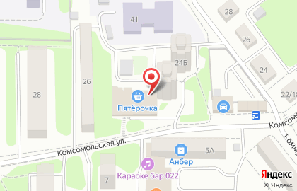 Агропромкредит Банк на Комсомольской на карте