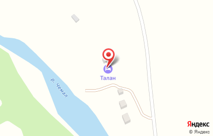 База отдыха Поляна АС на карте