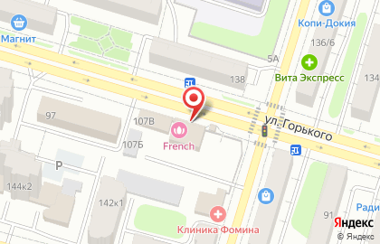 Торговая компания Окна Просто на улице Горького, 107 на карте