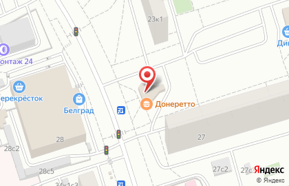 Магазин колбасных изделий Рублёвский в Южном Орехово-Борисово на карте